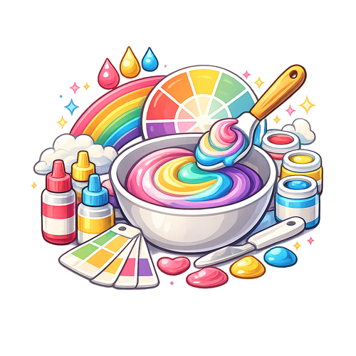 Color Mixing for Cakes Guide