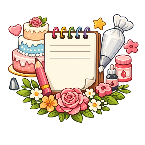 Floral Cake Decoration Notes